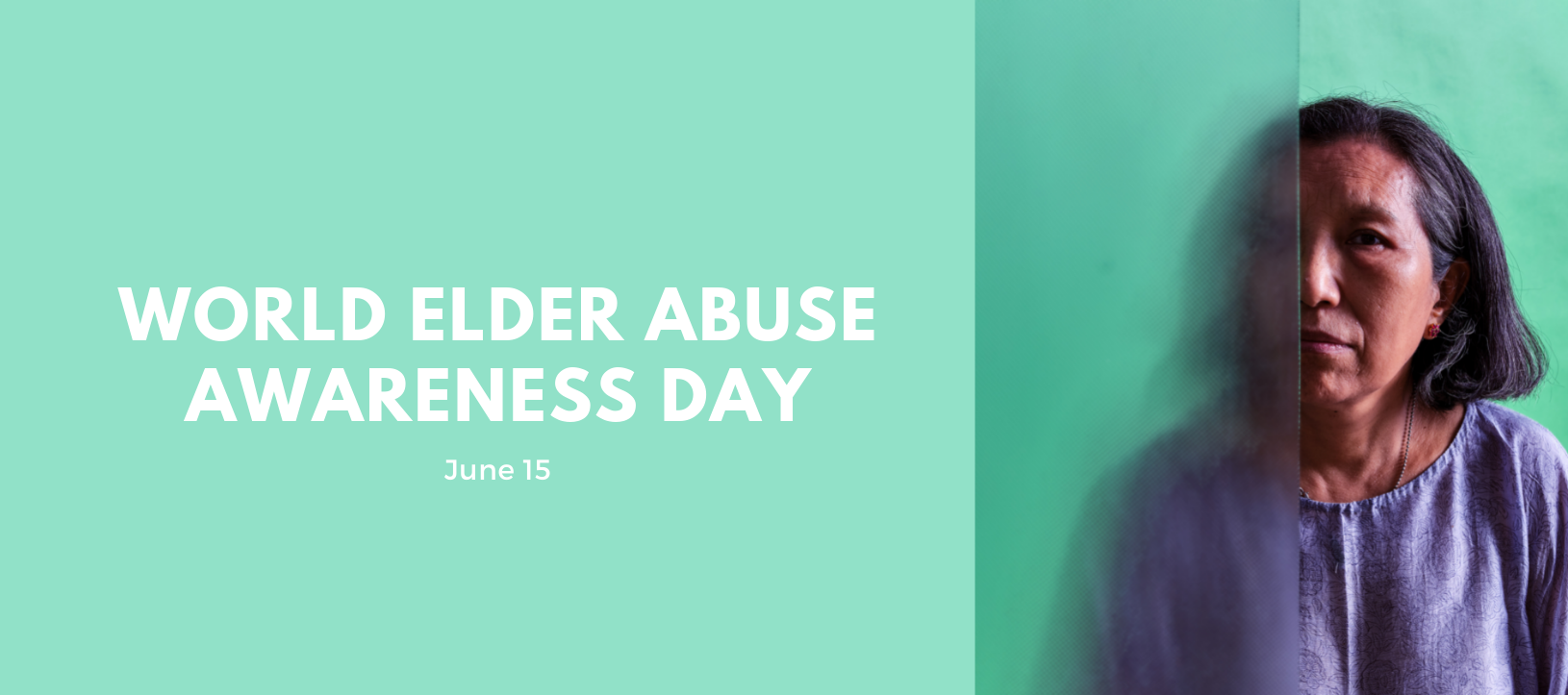 Banner- World elder abuse awareness day